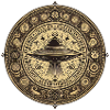 Pre-astronautics UFO Logo