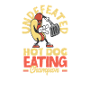 Hot Dog Food Champion Undefeated