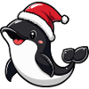 Baleine Noël Mignon