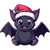 Bat Christmas Cute