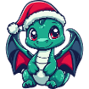 Dragon Noël Mignon