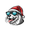 Seal Animal Christmas Funny