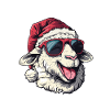 Schaf Weihnachten Lustig