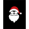 Stylischer Weihnachtsmann