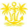 Ancre avec logo palmier