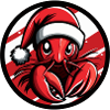 Lobster Crab Christmas X-Mas