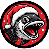Piranha Fish Christmas X-Mas