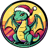 Dragon Christmas X-Mas