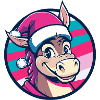 Donkey Christmas X-Mas