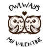 Owlways my Valentine Owl