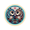 Owlways my Valentine Eule