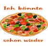 Lebendige Pizza mit frischen Zutaten