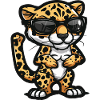 Leopard Comic Cool