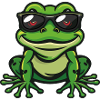 Frog Comic Cool