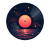 Cosmic Vinyl Astronaut Space Music