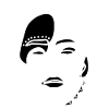 VISAGE TATOUAGE AMAZIGHAVEC DES BIJOUX