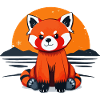 Charming Red Panda