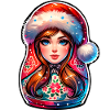 Russian Matryoshka Christmas Russia