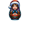 Russian Matryoshka Christmas Russia