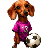 Dachshund Football