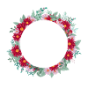 Buchstabe M Blumenkrone