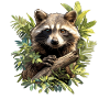 Waschbären Waschbär