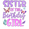 Sœur de la fille d’anniversaire