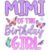 Mimi de la fille d’anniversaire