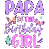 Papa de la fille d’anniversaire