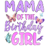 Maman de la fille d’anniversaire