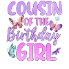 cousin de la fille d’anniversaire