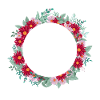 Blumenkrone des Buchstabens