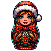 Russian Matryoshka Christmas Russia