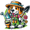 Beagle Gardener