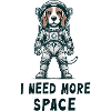 Beagle astronaut