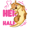 Otter Couple Pun Valentines Day
