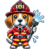 Beagle fireman design