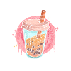 Boba Tea Tea Balls Refreshment
