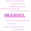 Cadeau pour Mariel