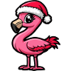 Flamingo Christmas Cute