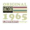 Original 1965 Vintage Retro Födelsedagspresent