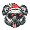 Koala Christmas Funny