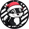 Skunk X-Mas Christmas X-Mas