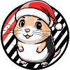 Hamster Christmas X-Mas