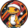 Lizard Christmas X-Mas