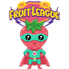 Strawberry in suit