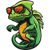 Chameleon Comic Cool