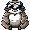Sloth Comic Cool