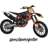 Motocross Bike // Illustration
