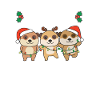 Joyeux Noël Mignon Suricate Noël